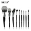 Baili 10-Piece Rose Gold Luxury Makeup Brush Set